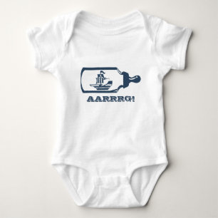 Body Para Bebê Barco numa Garrafa