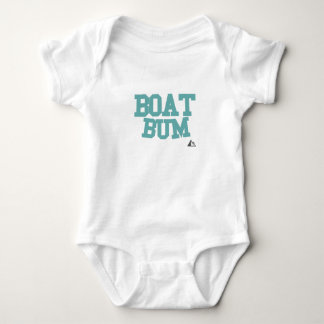Body Para Bebê Barco-Teal