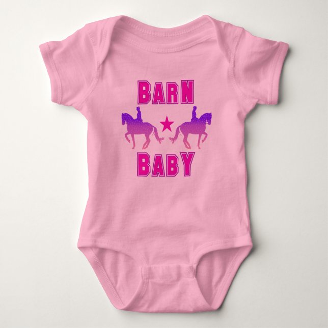Body Para Bebê Barn Baby Girl Dressage (Frente)