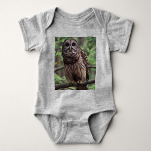 Body Para Bebê Barred Owl