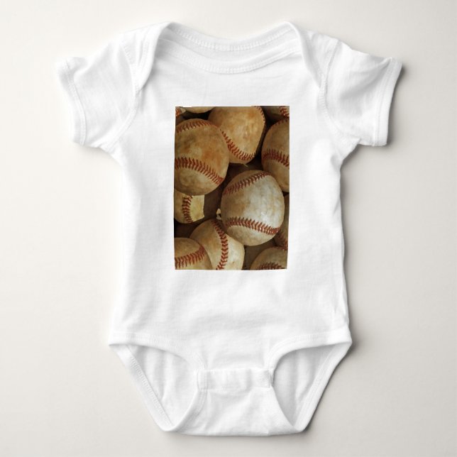 Body Para Bebê Baseball (Frente)