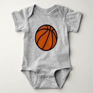 Body Para Bebê Basquete