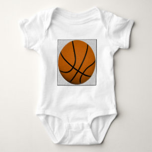 Body Para Bebê Basquete