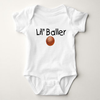 Body Para Bebê Basquetebol de Lil Baller