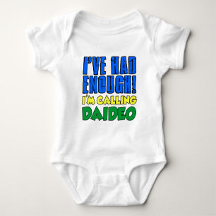 Body Para Bebê Bastante Chamando O Daideo