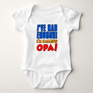 Body Para Bebê Bastante Chamando Opa