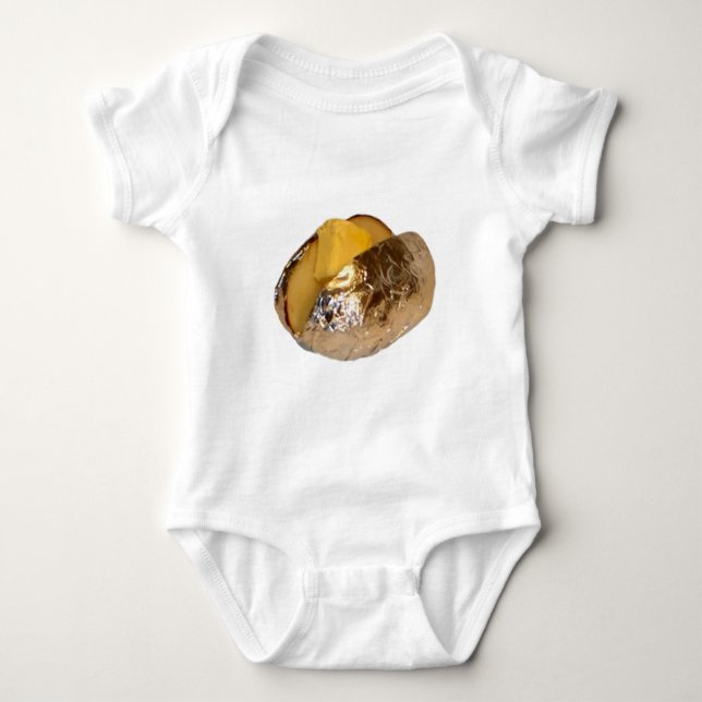 Body Para Bebê Batata assada (Frente)