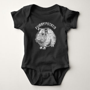 Body Para Bebê Batata-De-Batata-De-Batata-De-Pet-Guiné-Porco