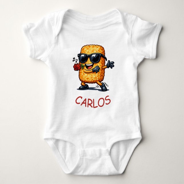 Body Para Bebê Batata Doce Dançante (Frente)