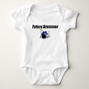 Body Para Bebê Baterista futuro