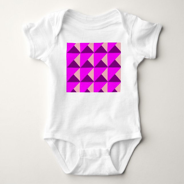 Body Para Bebê Bauhaus Quilt (Frente)