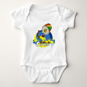 Body Para Bebê BBaC-Shirt-Surdo