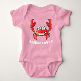 Body Para Bebê Beach Lover - Baby Jersey Bodycase