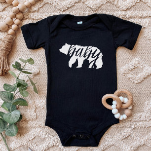 Body Para Bebê Bear Urso   Família Correspondente