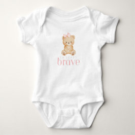 Body Para Bebê beary brave childhood cancer sick kids cute