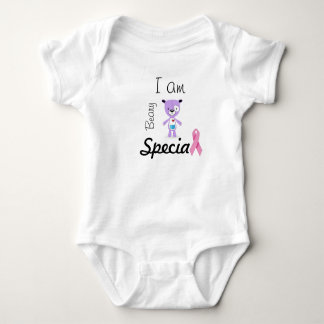 Body Para Bebê Beary Onezie especial - cancro da mama