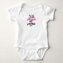 Bebado De Leite E Adorando - BabyWear