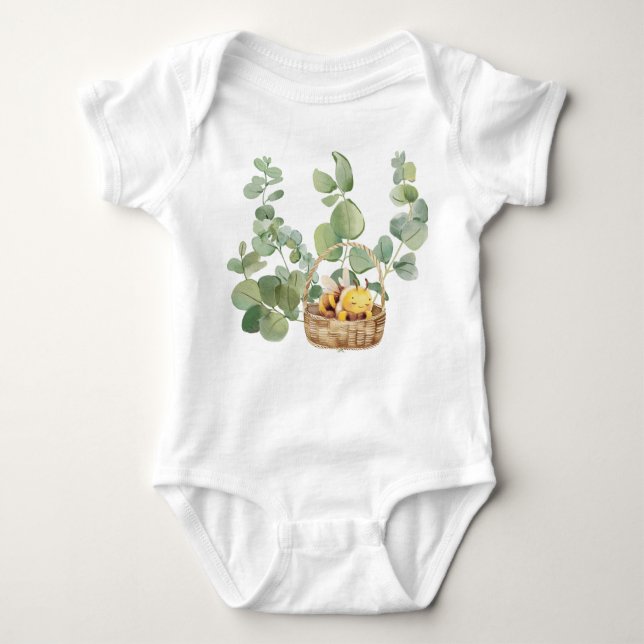 Body Para Bebê Bêbado Sonolento (Frente)