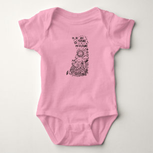 Body Para Bebê Bebê Adorável - Meu Futuro Design Dreamer