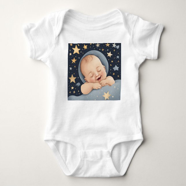 Body Para Bebê Bebê adormecido (Frente)