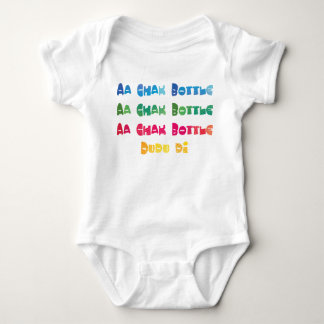 Body Para Bebê Bebê - Ah garrafa de Chak