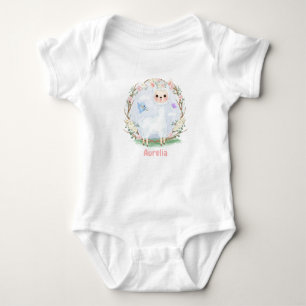 Body Para Bebê Bebê Alpaca Baby Personalizável (0-24M)