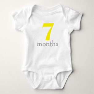 Body Para Bebê Bebê Amarelo Cento