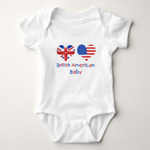 Body Para Bebê Bebê americano britânico
