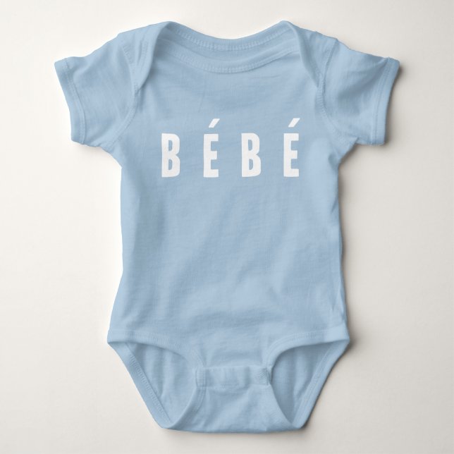 Body Para Bebê Bébé / Baby - Bodysuit Clássico (Frente)