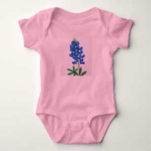 Body Para Bebê Bebê Bluebonnet Estrela Solitária