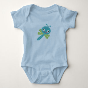 Body Para Bebê Bebê-Bodysuit/Cute Dragonfly