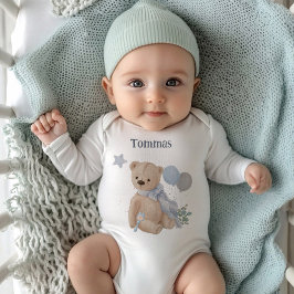 Body Para Bebê Bebê boho ursinho Banho de bebê 
