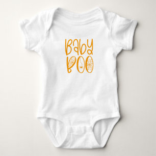 Body Para Bebê Bebê BOO - Dia das Bruxas
