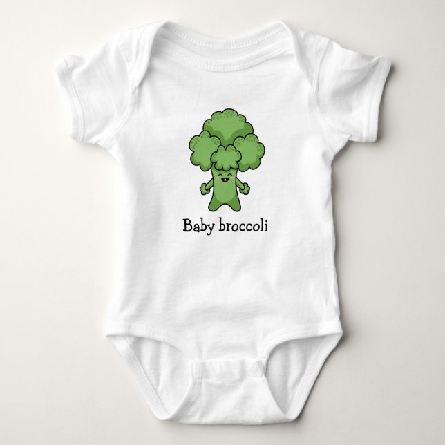 Body Para Bebê Bebê Broccoli Bebê Bodô (Frente)