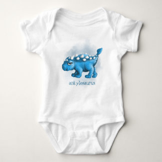 Body Para Bebê Bebê Cachorinho Ankylosaurus Dinossaur