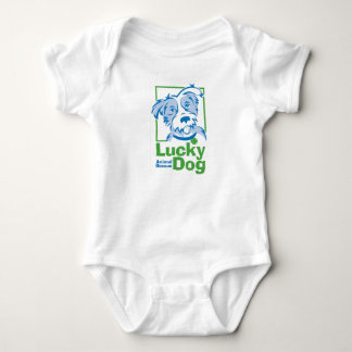 Body Para Bebê Bebê Cachorro Sortudo