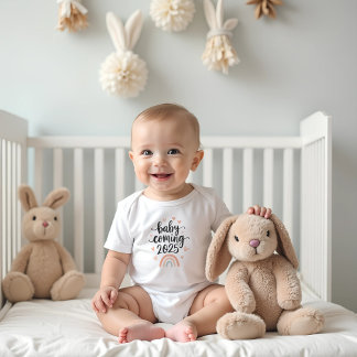 Body Para Bebê Bebê Chegando 2025 Rainbow Baby