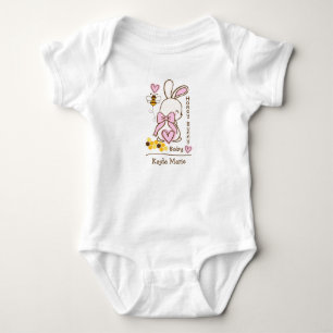 Body Para Bebê Bebê Coelhinho - Fato De Bebê De Uma Peça Personal