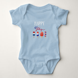 Body Para Bebê bebê de 4 de julho