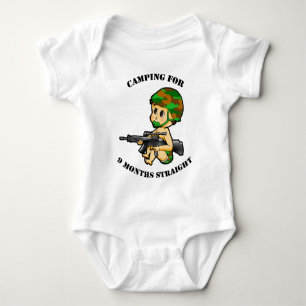 Body Para Bebê Bebê de acampamento