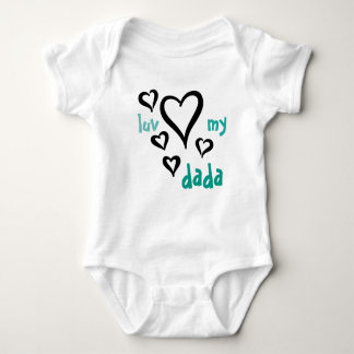Body Para Bebê Bebê de Desi - Luv meu Dada 1
