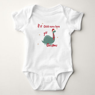 Body Para Bebê Bebê de dinossauro bonito