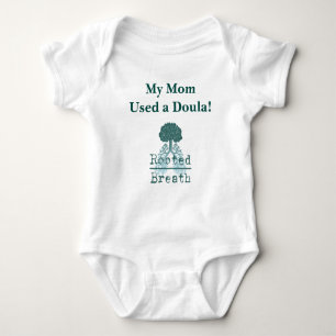Body Para Bebê Bebê de Doula uma parte