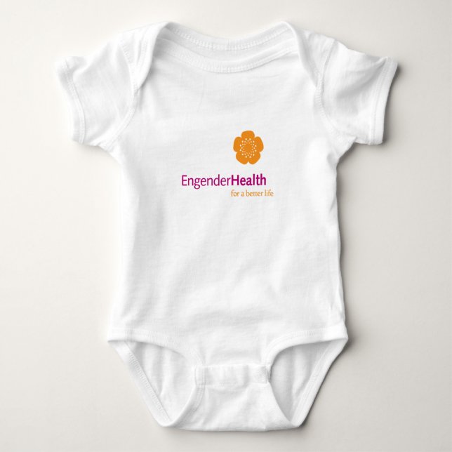 Body Para Bebê Bebê de EngenderHealth (Frente)