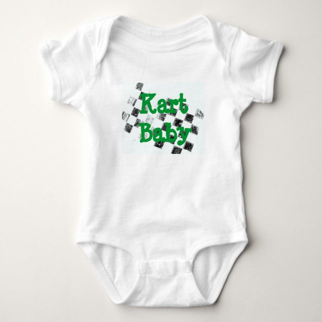 Body Para Bebê Bebê de Kart (Frente)