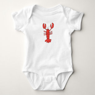 Body Para Bebê Bebê de lagosta