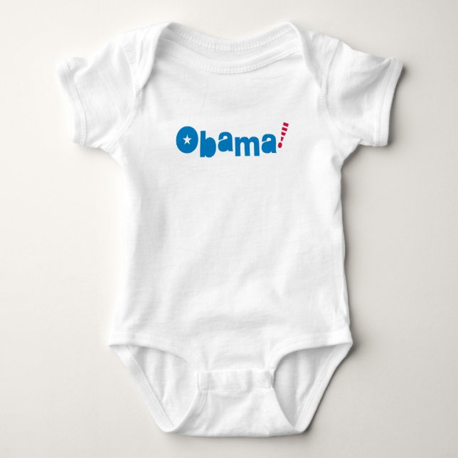Body Para Bebê Bebê de Obama! (Frente)