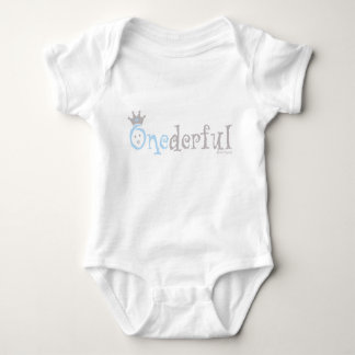 Body Para Bebê BEBÊ de ONEderful (azul)