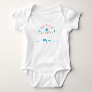 Body Para Bebê Bebê de Praia