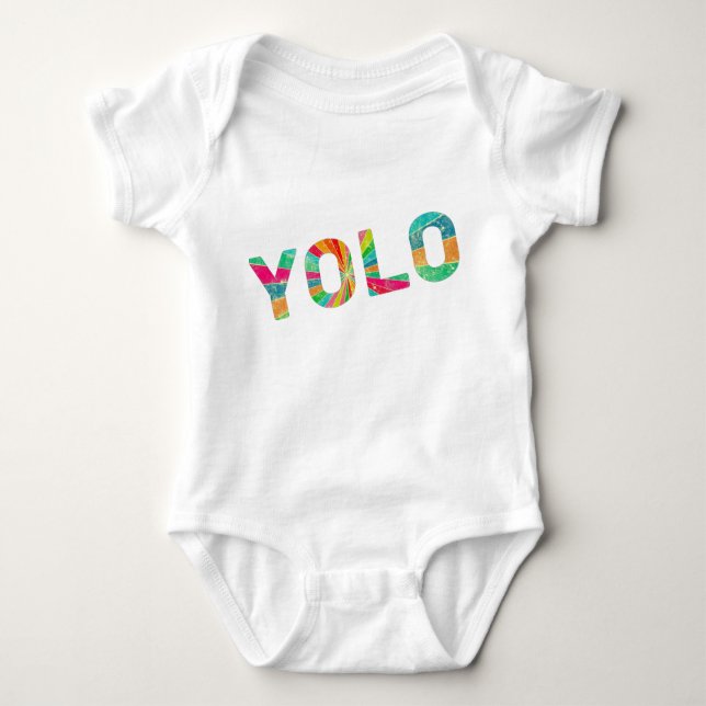 Body Para Bebê Bebê de Yolo (Frente)